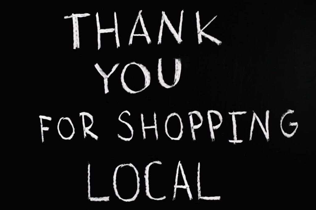 pexels-photo-5697257 Thank You For Shopping Local Lettering Text on Black Background